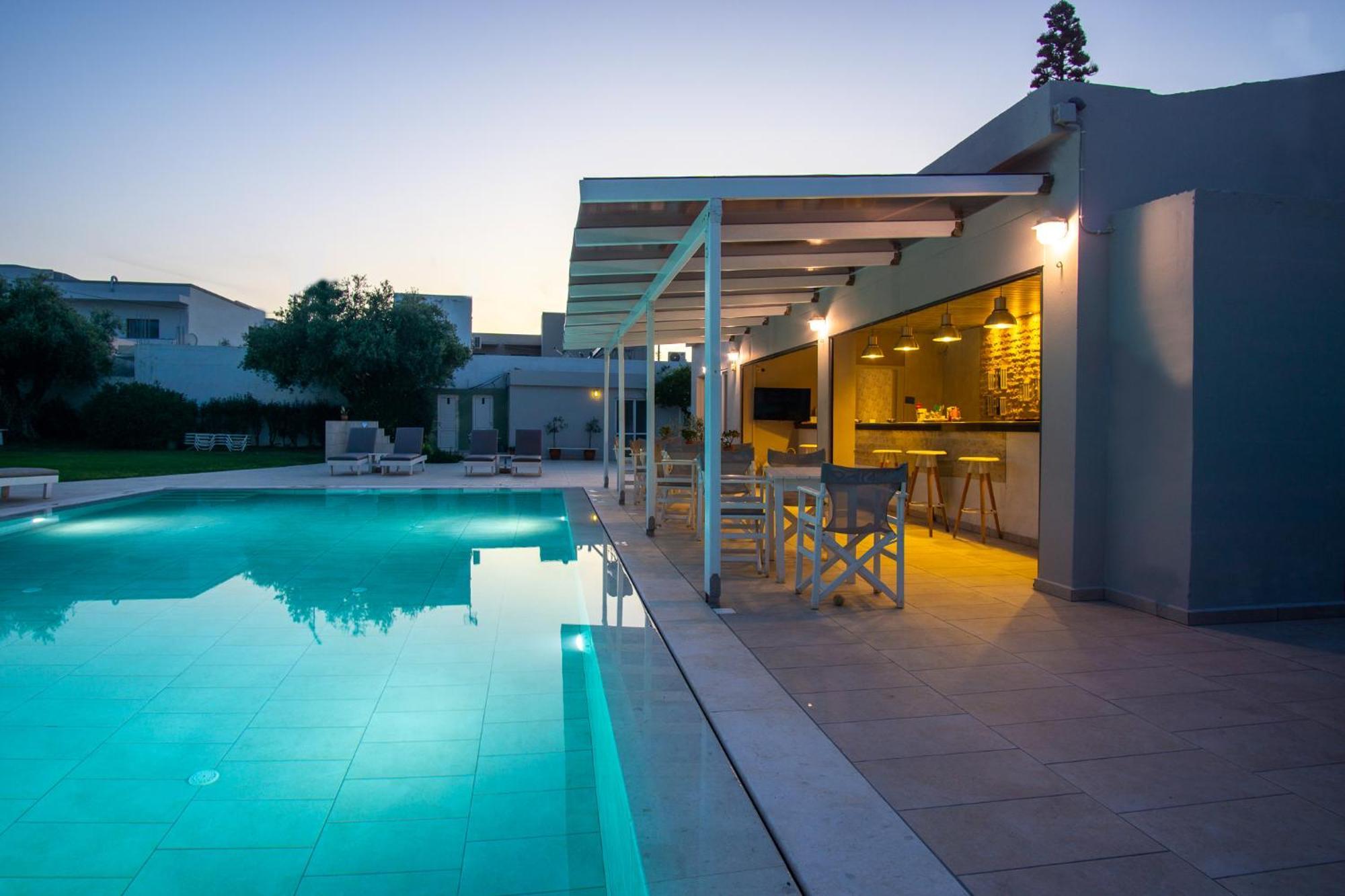 Golden Sun Boutique Aparthotel Mália Kültér fotó