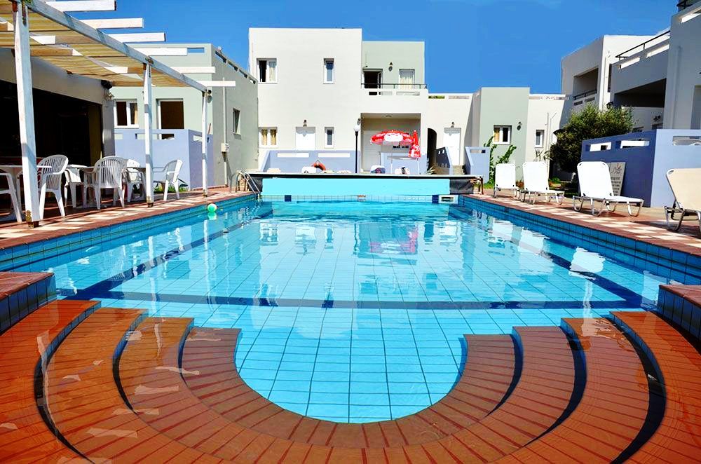Golden Sun Boutique Aparthotel Mália Kültér fotó